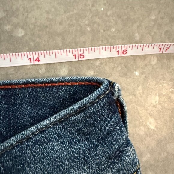 7 For All Mankind Slimmy Coachella Blue Jeans - Size 32 - Picture 12 of 16